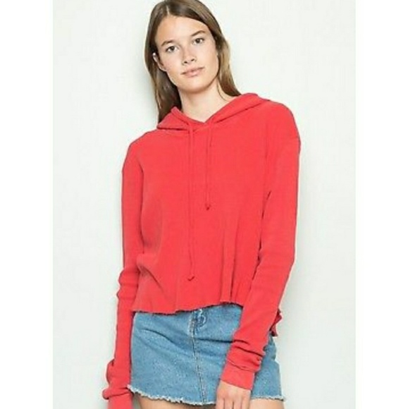 Brandy Melville Tops - ♡ Brandy Melville by John Galt thermal Hoodie ♡